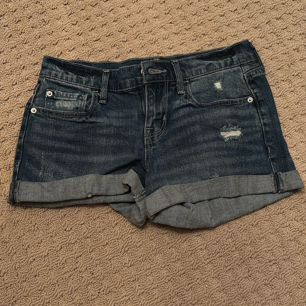 old navy boyfriend jean shorts